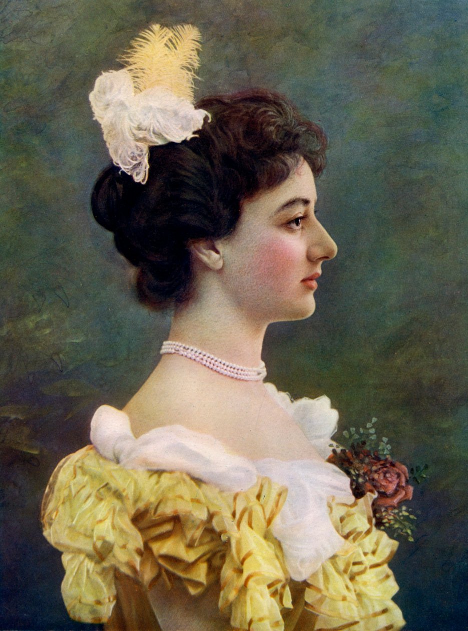 Maud Hoffman, Schauspielerin, 1899-1900 von William and Daniel Downey