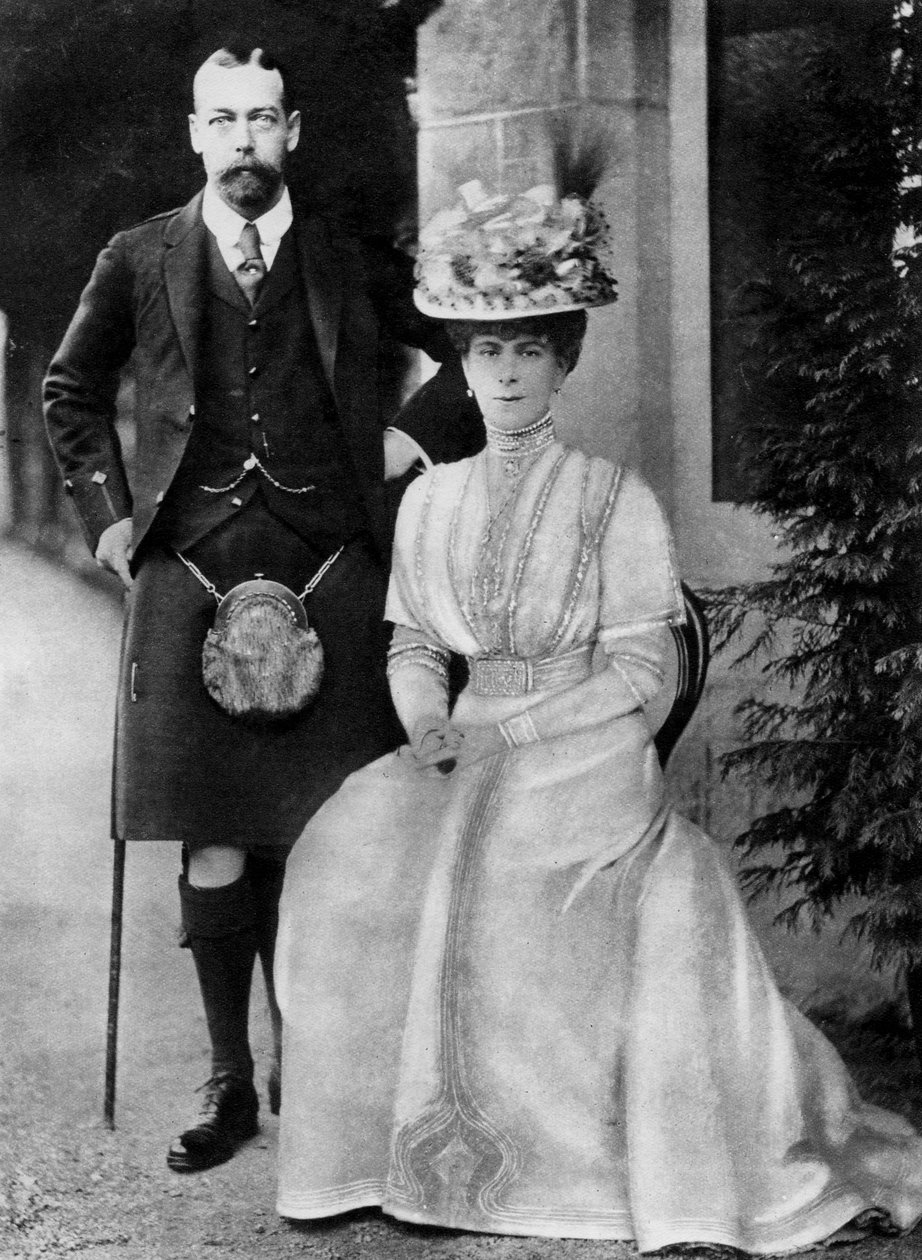 Prinz und Prinzessin von Wales, 1909 1937 von William and Daniel Downey