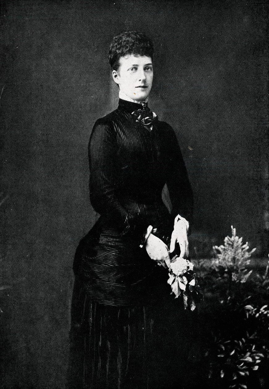Königin Alexandra im Jahr ihrer Silberhochzeit, 1888 1911 von William and Daniel Downey