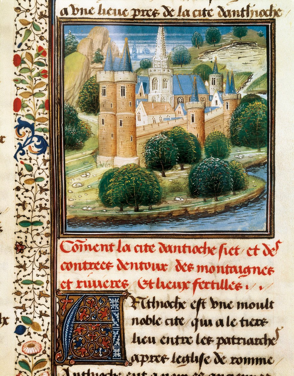 Miniatur des Ersten Kreuzzugs, Wilhelm von Tyrus von William of Tyre (c.1130 85)