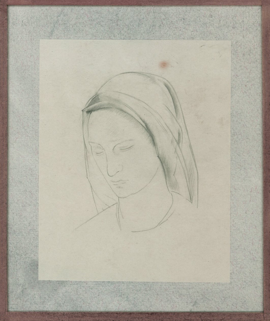 Studie für das St. Martin Altarbild, ca. 1928 von Winifred Knights