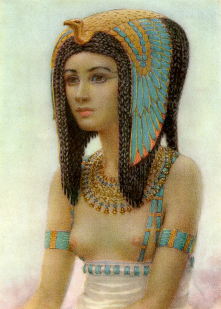Tetisheri, altägyptische Königin der 17. Dynastie, 16. Jahrhundert v. Chr., 1926 von Winifred Mabel Brunton