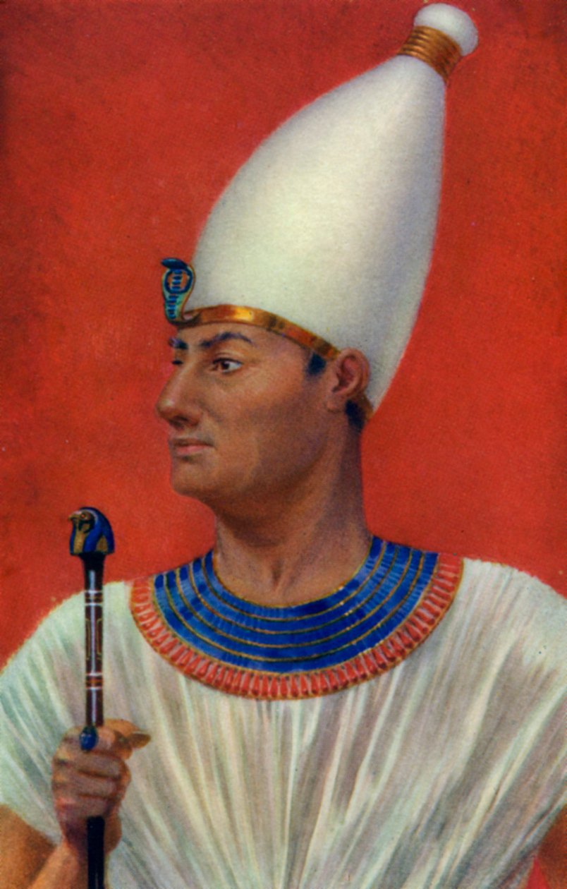 Thutmosis III., altägyptischer Pharao der 18. Dynastie, 15. Jahrhundert v. Chr., 1926 von Winifred Mabel Brunton