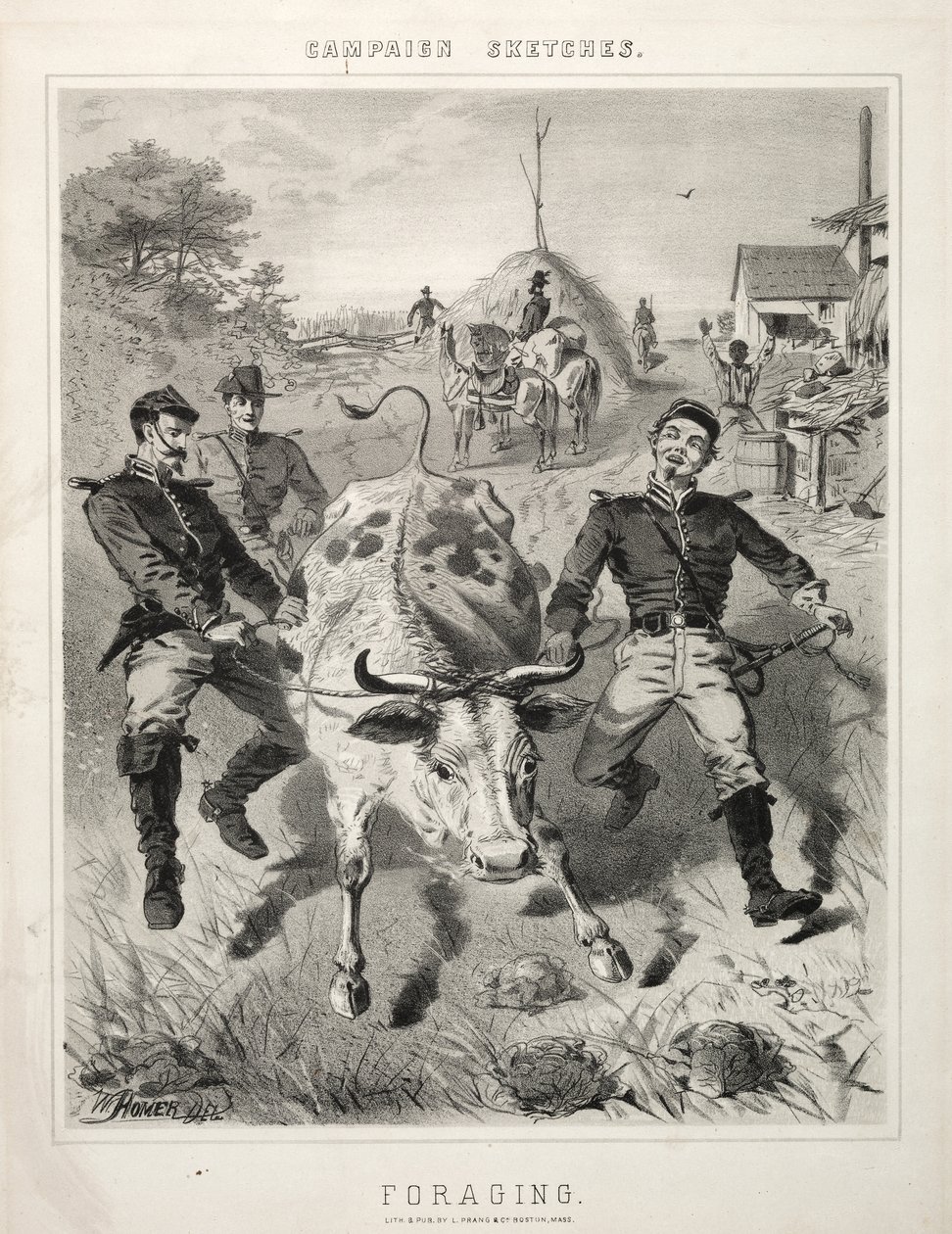 Kampagnenskizzen: Plündern von Winslow Homer