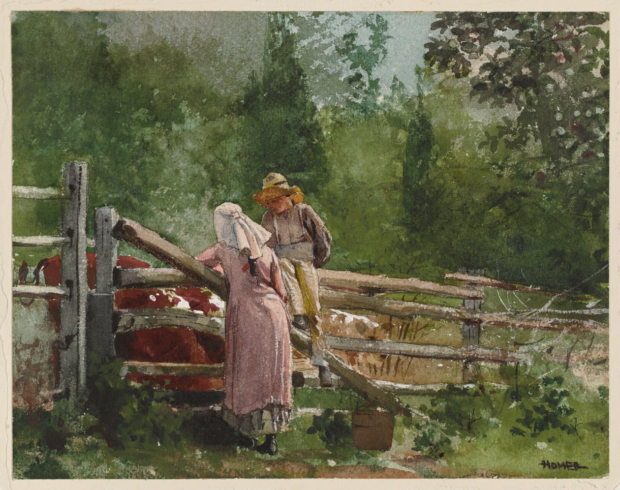 Fütterungszeit von Winslow Homer
