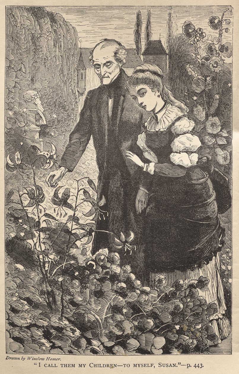 "Ich nenne sie meine Kinder - Zu mir selbst, Susan." von Winslow Homer