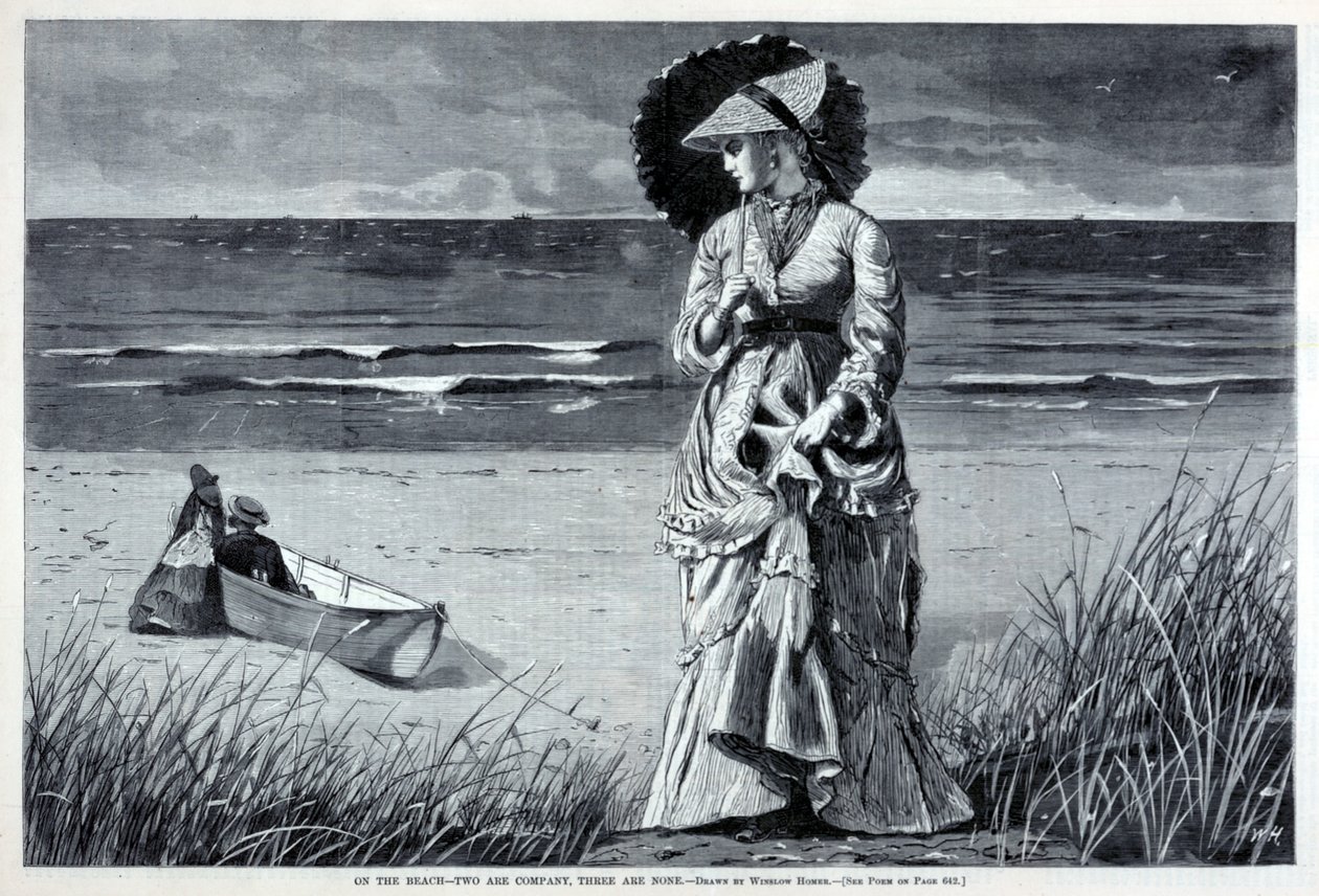 Am Strand--Zwei sind Gesellschaft, drei sind keiner, aus Harper