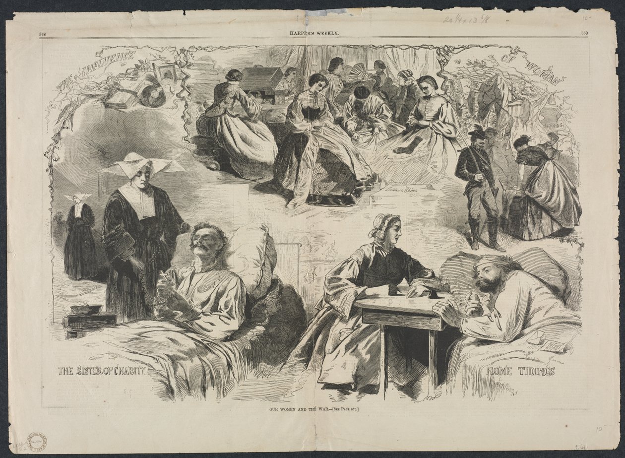 Unsere Frauen und der Krieg von Winslow Homer