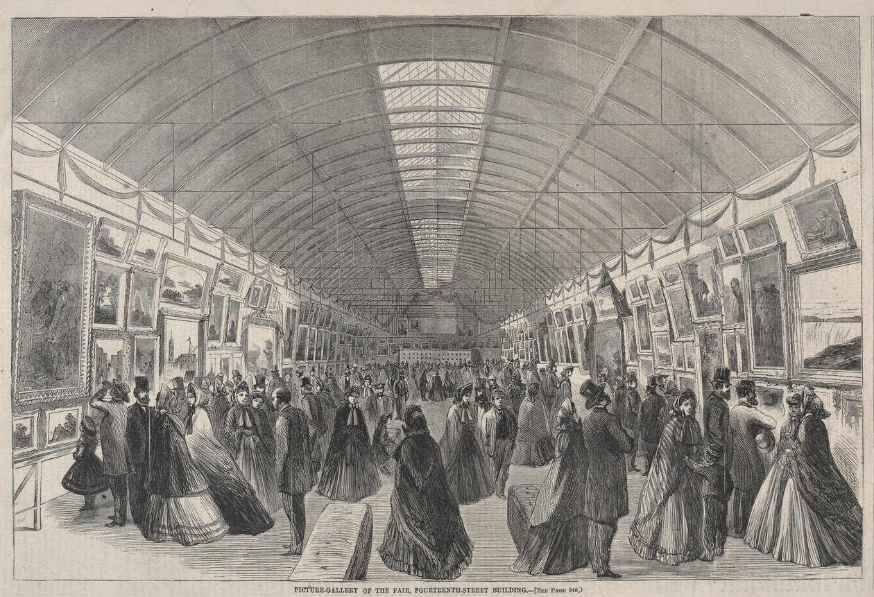 Bildergalerie der Messe, Fourteenth Street Building von Winslow Homer