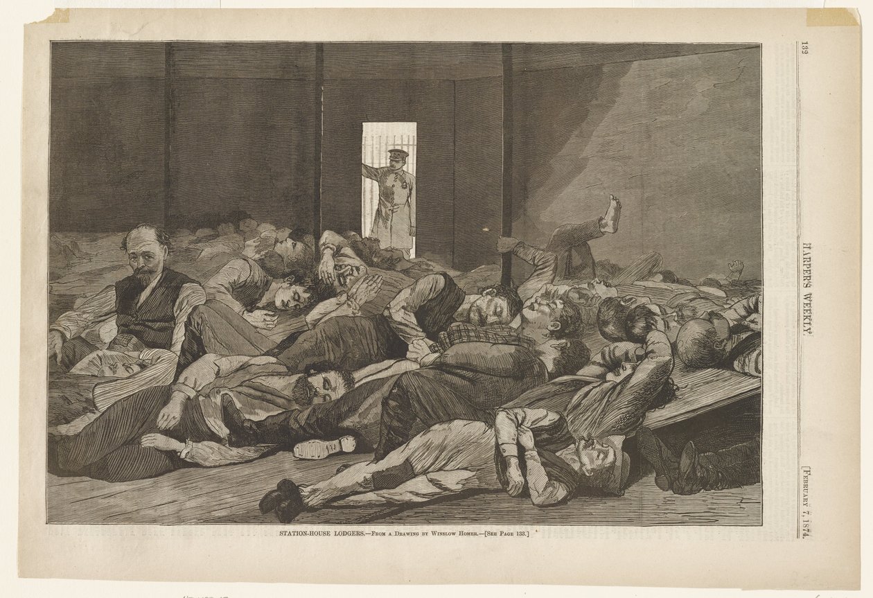 Bahnhofslodger von Winslow Homer