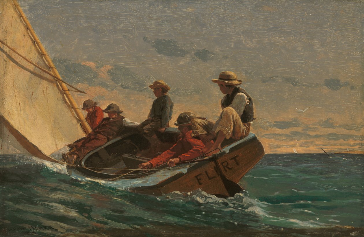 Die Kokette von Winslow Homer