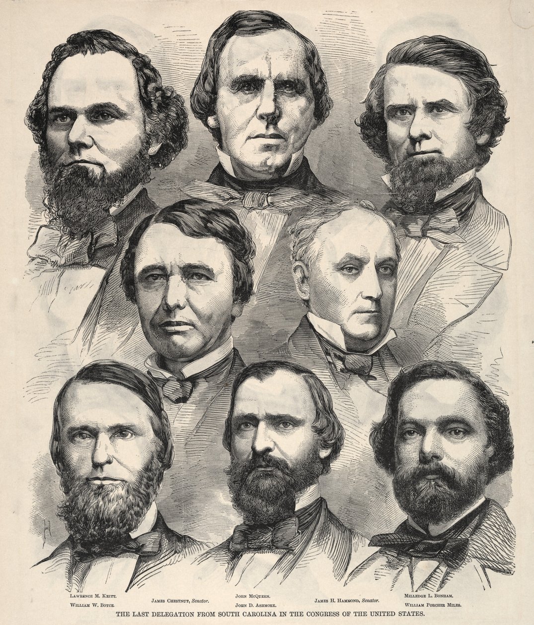 Die letzte Delegation aus South Carolina im Kongress der Vereinigten Staaten von Winslow Homer