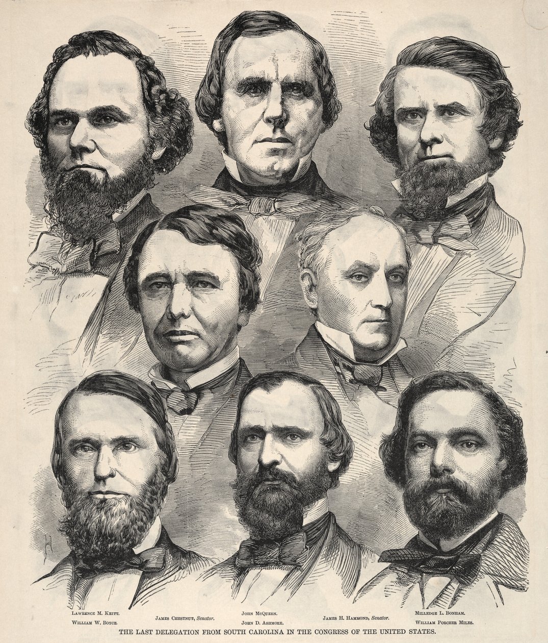 Die letzte Delegation aus South Carolina im Kongress der Vereinigten Staaten von Winslow Homer
