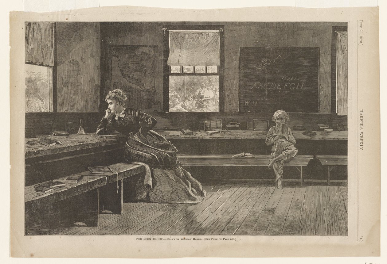 Die Mittagspause von Winslow Homer