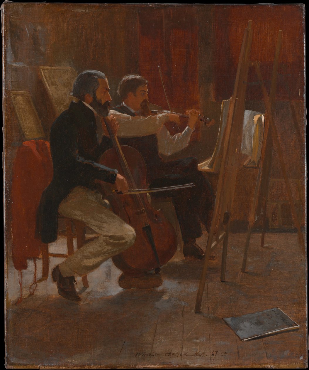Das Atelier von Winslow Homer