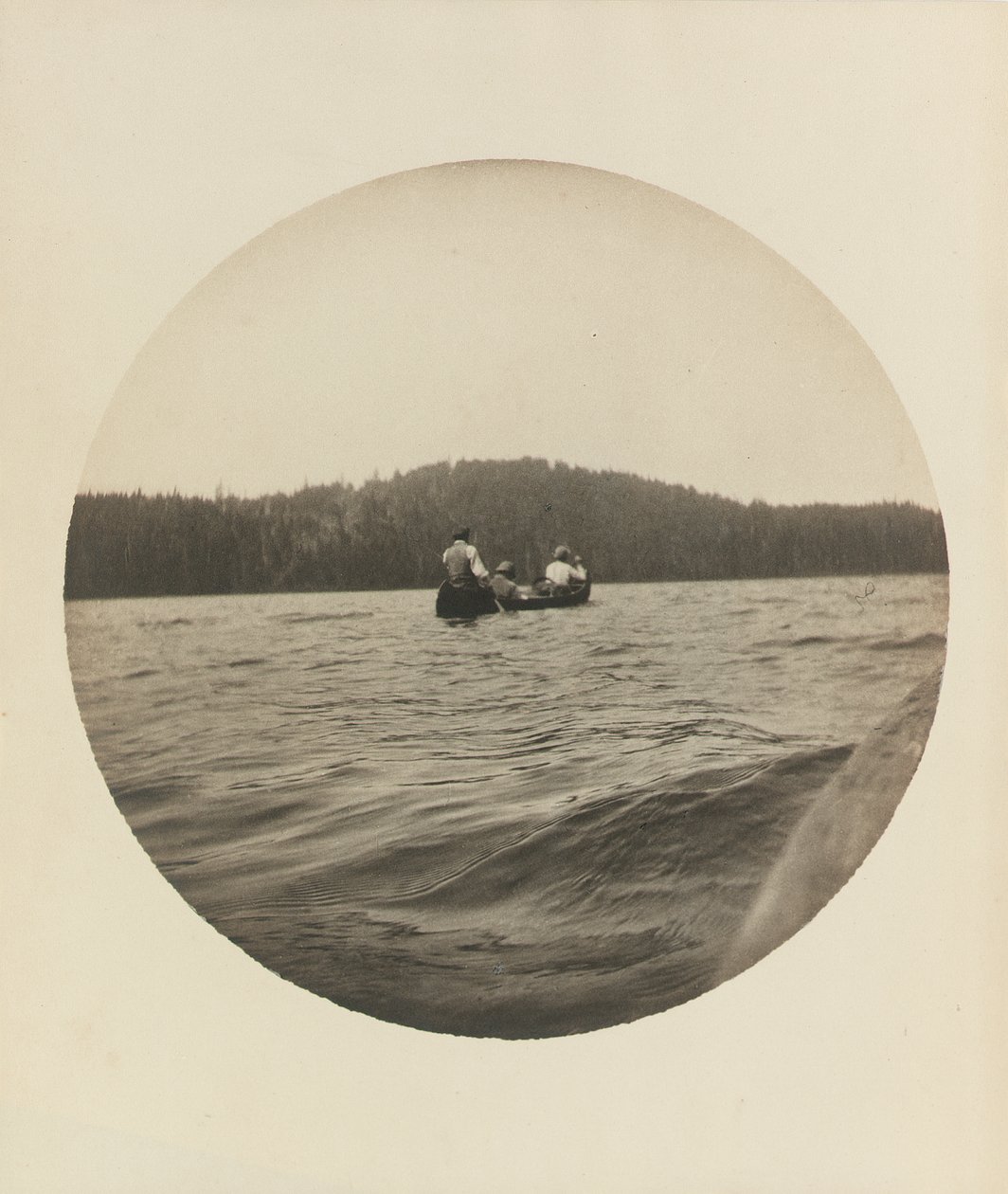 Drei Kanuten, Lake St. John, Provinz Quebec, ca. 1895, ca. 1904 von Winslow Homer