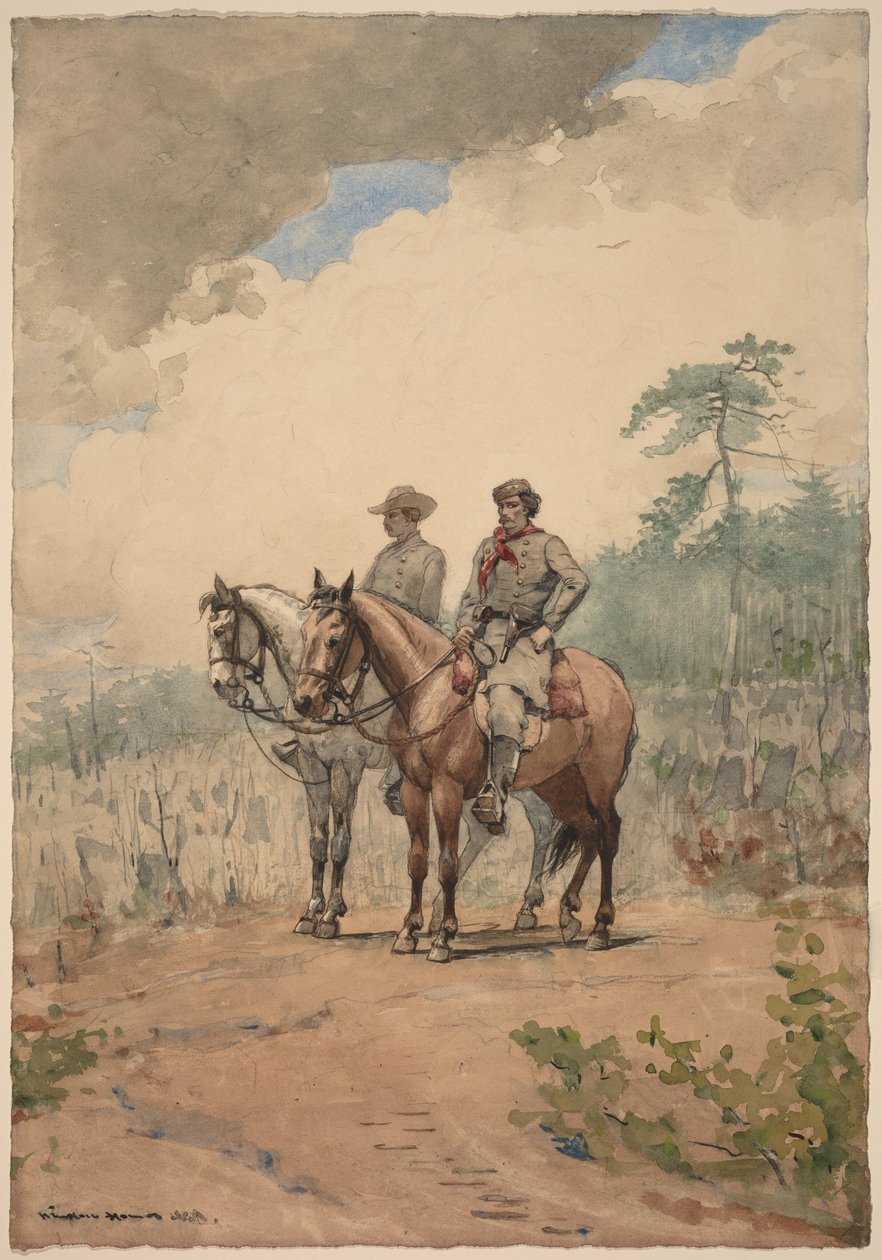 Zwei Späher von Winslow Homer