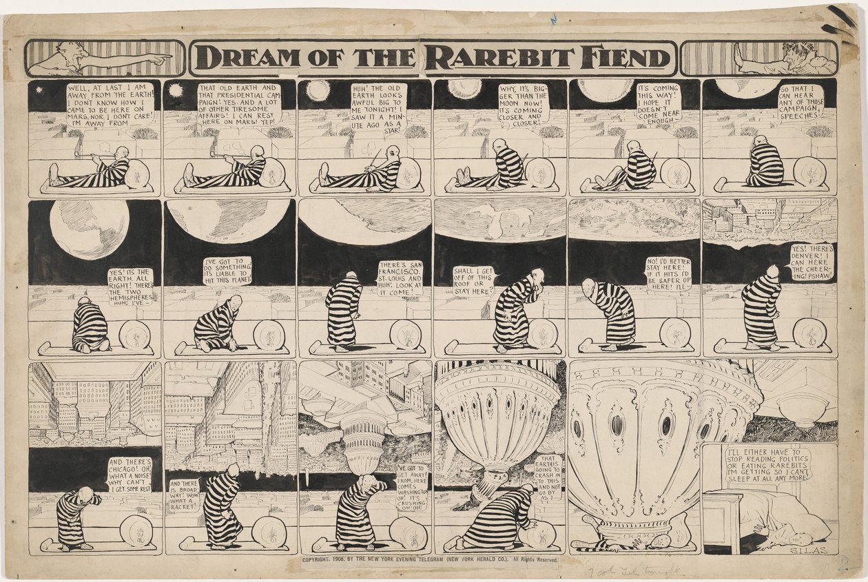Traum des Rarebit-Fiends: Hier kommt Washington von Winsor McCay