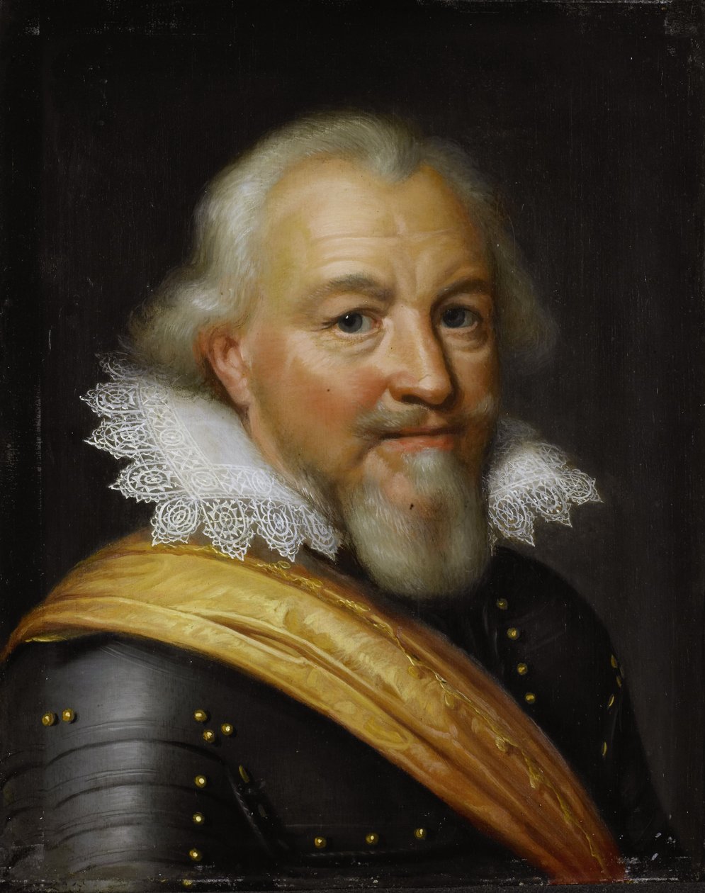 Porträt von Johann VII. (1561–1623), Graf von Nassau-Siegen von Jan Anthonisz. van Ravesteyn