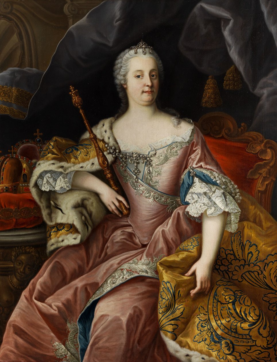Kaiserin Maria Theresia von Workshop of Martin van Meytens