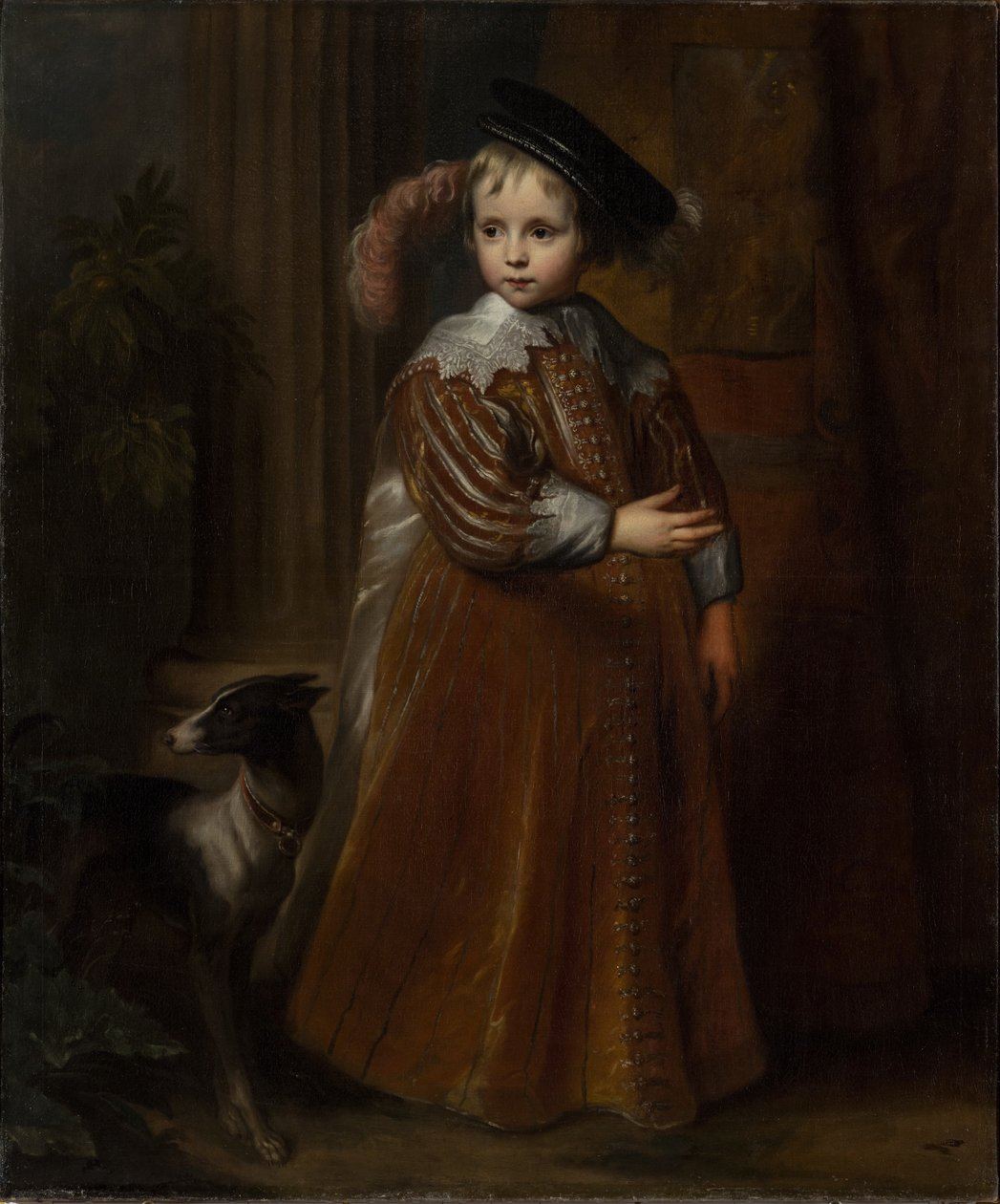 Porträt von Wilhelm II., Prinz von Oranien-Nassau von Workshop of Anthony van Dyck