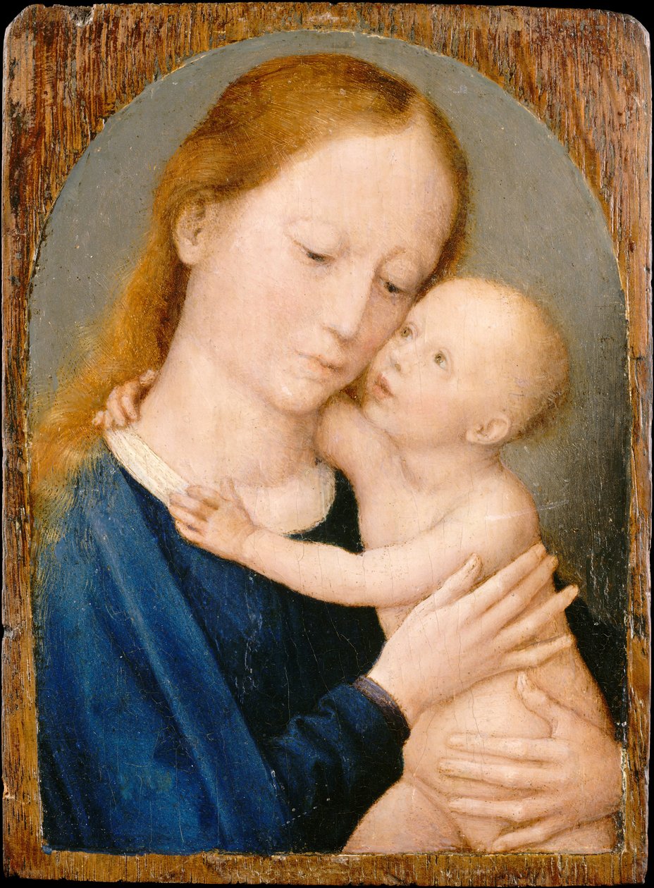 Maria und Kind, 1490-1523 von Workshop of Gerard David