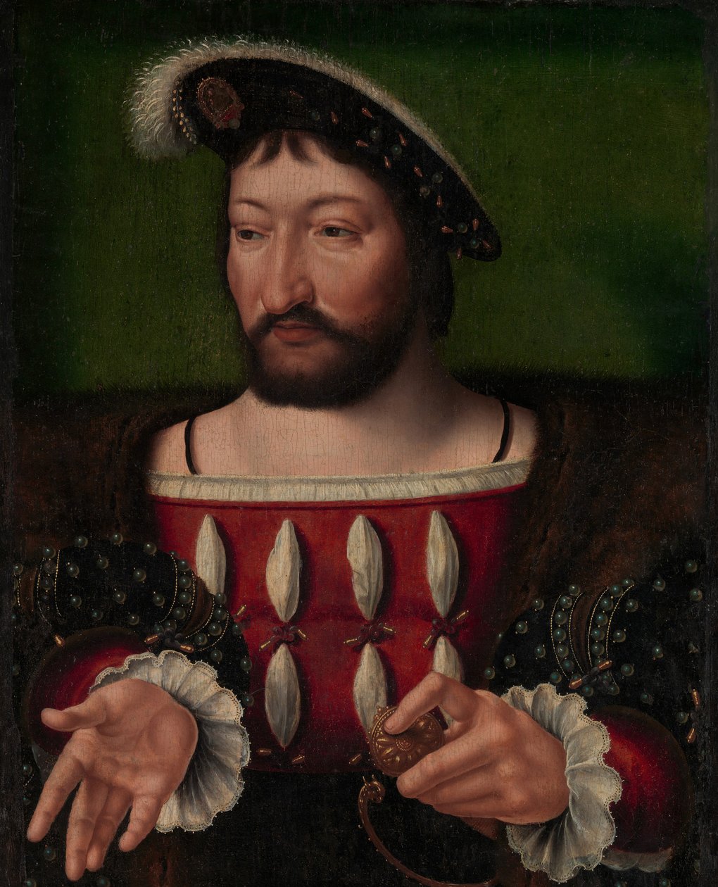 Franz I. 1494-1547, König von Frankreich von Workshop of Joos van Cleve