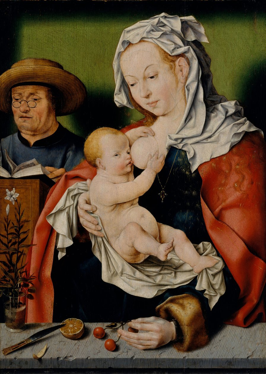 Die Heilige Familie, ca. 1515 von Workshop of Joos van Cleve