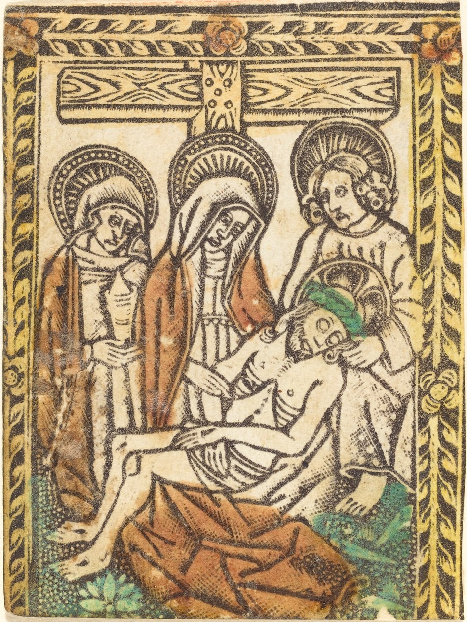 Die Beweinung von Workshop of Master of the Borders with