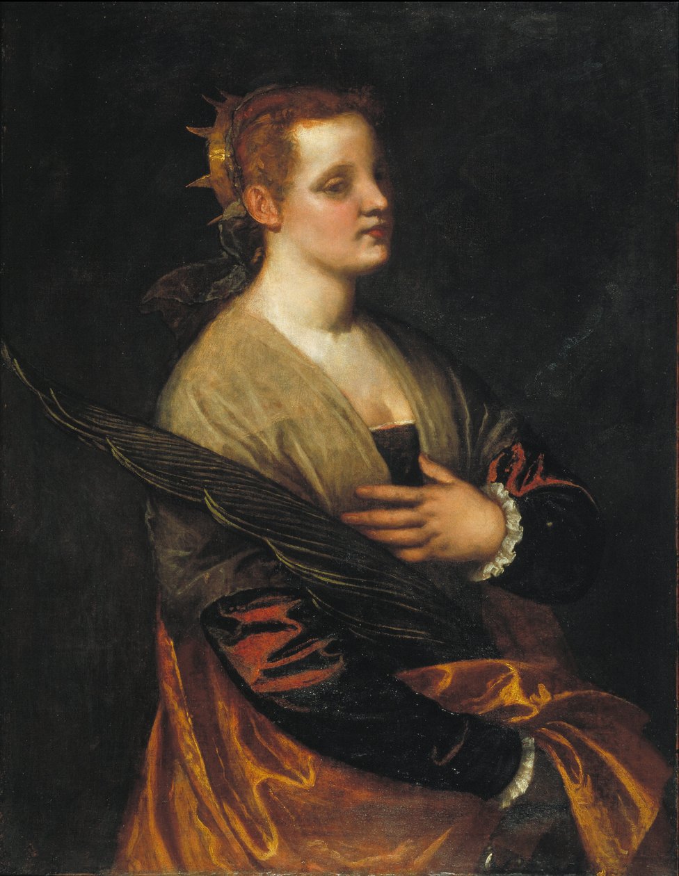 Heilige Katharina von Workshop of Paolo Caliari