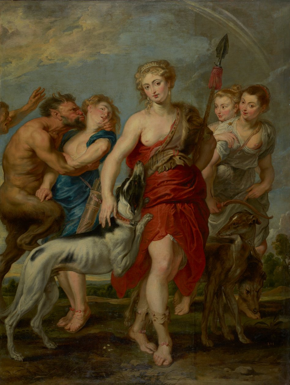 Diana und ihre Nymphen auf der Jagd von Workshop of Peter Paul Rubens