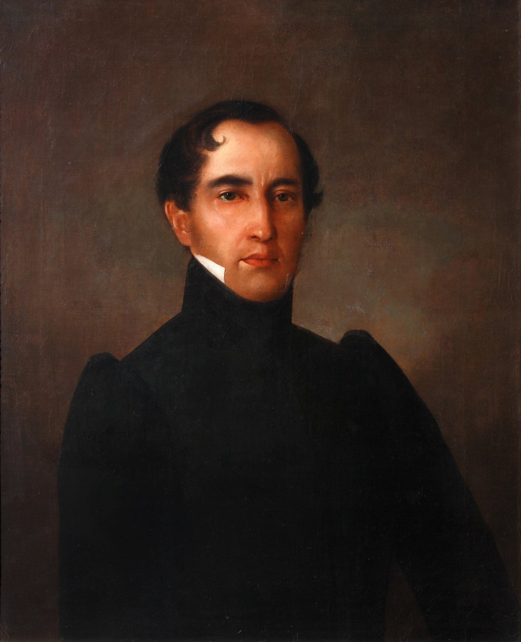 Porträt von Alexander Pawlowitsch Bakunin 1799-1862, 1832 von Yakov Streshnev