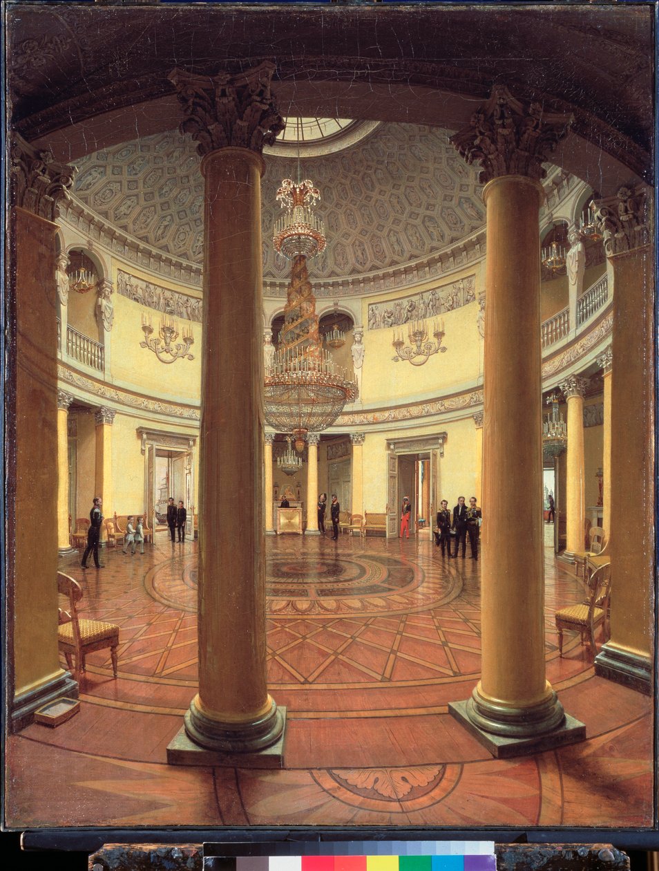 Die Rotunde des Winterpalastes in St. Petersburg von Yefim Tukharinov