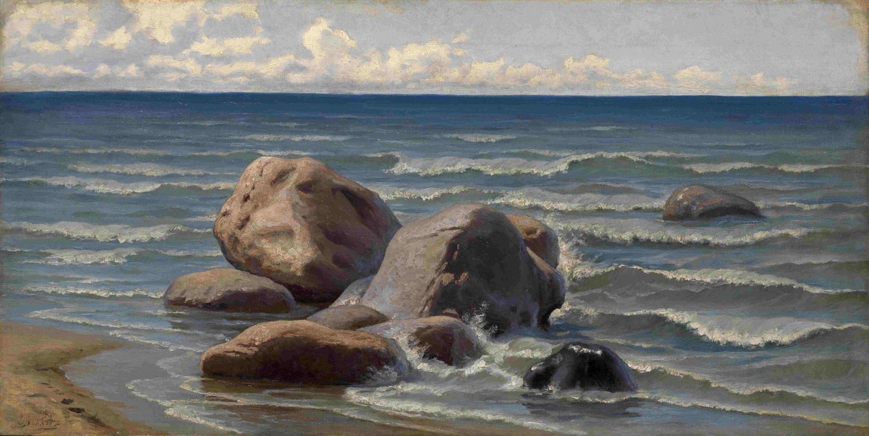 Meereslandschaft von Yefim Yefimovich Volkov