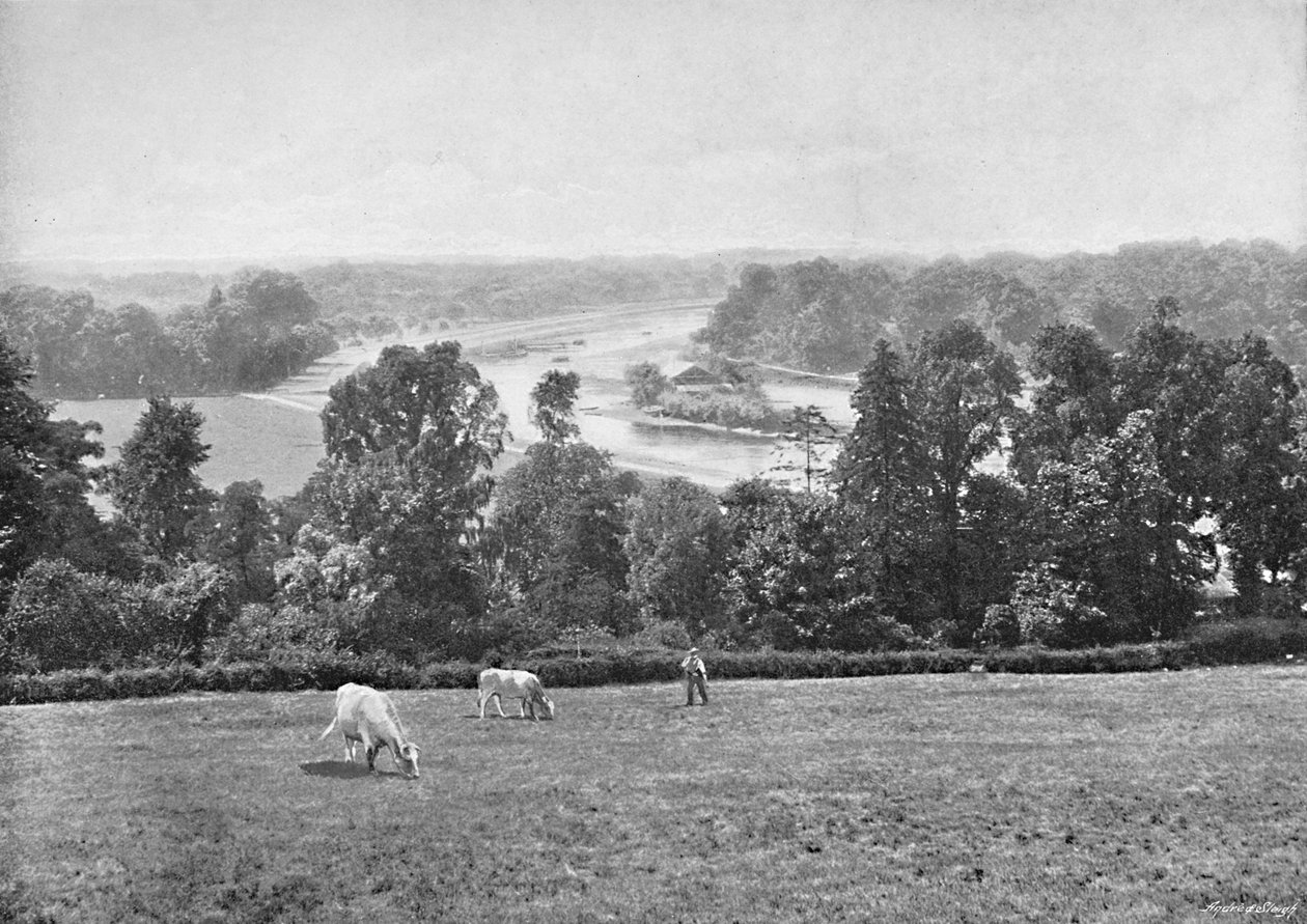Von Richmond Hill, Surrey, um 1896 von York and Son