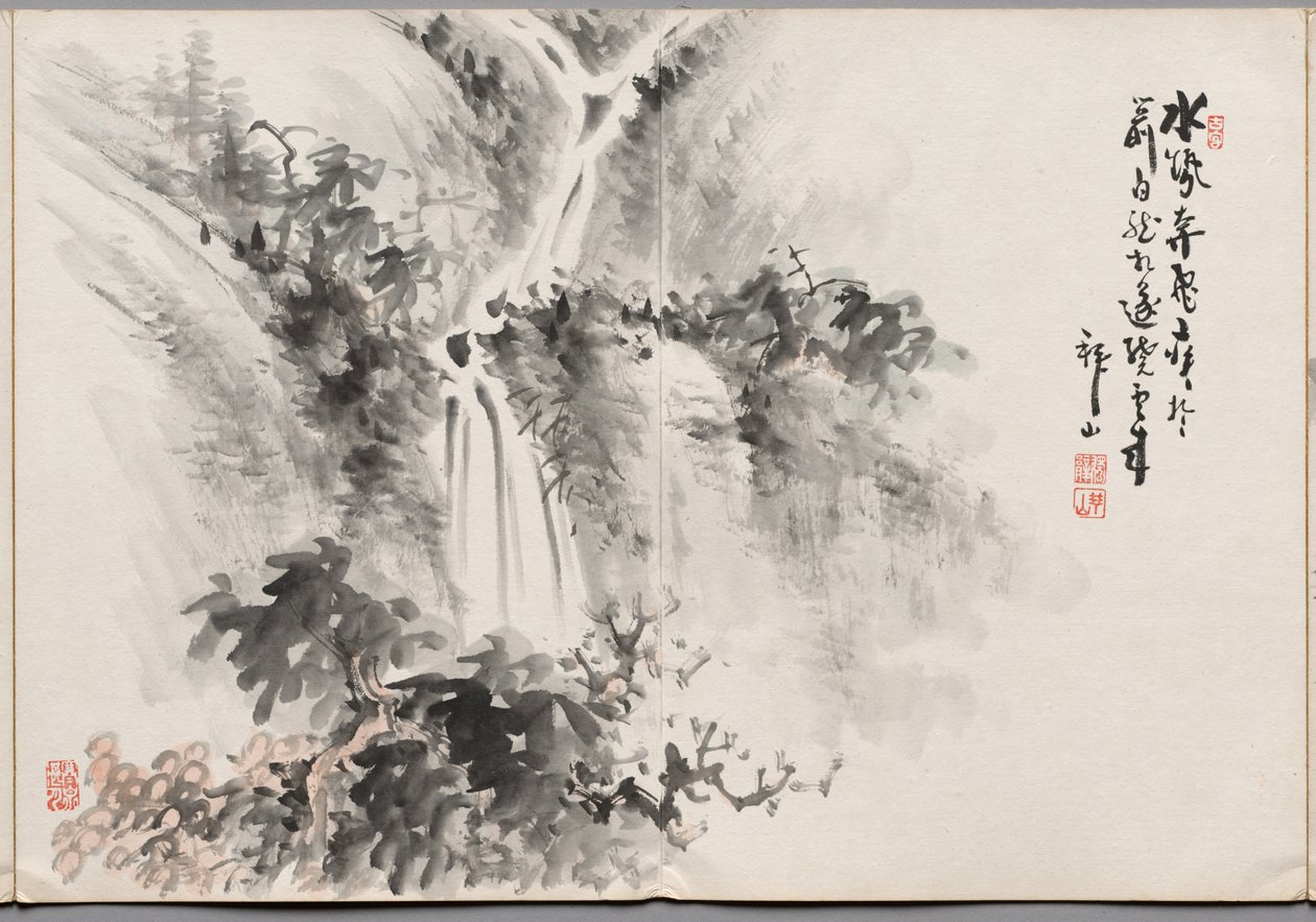 Gemälde Zehn aus dem Album der Gemälde von Haizan von Yoshitsugu Haizan