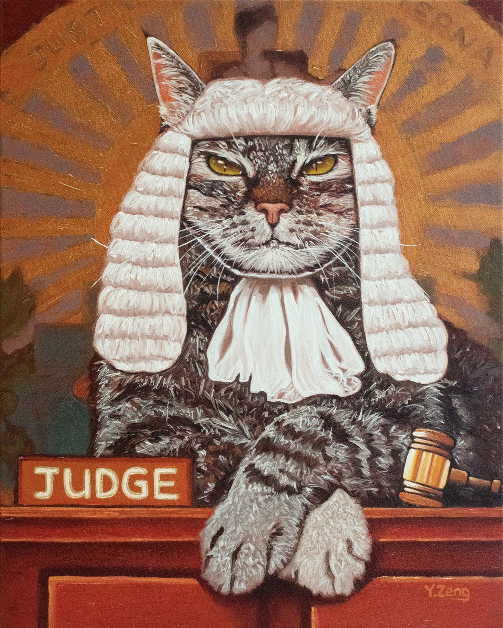 Katzenrichter, 2023 von Yue Zeng