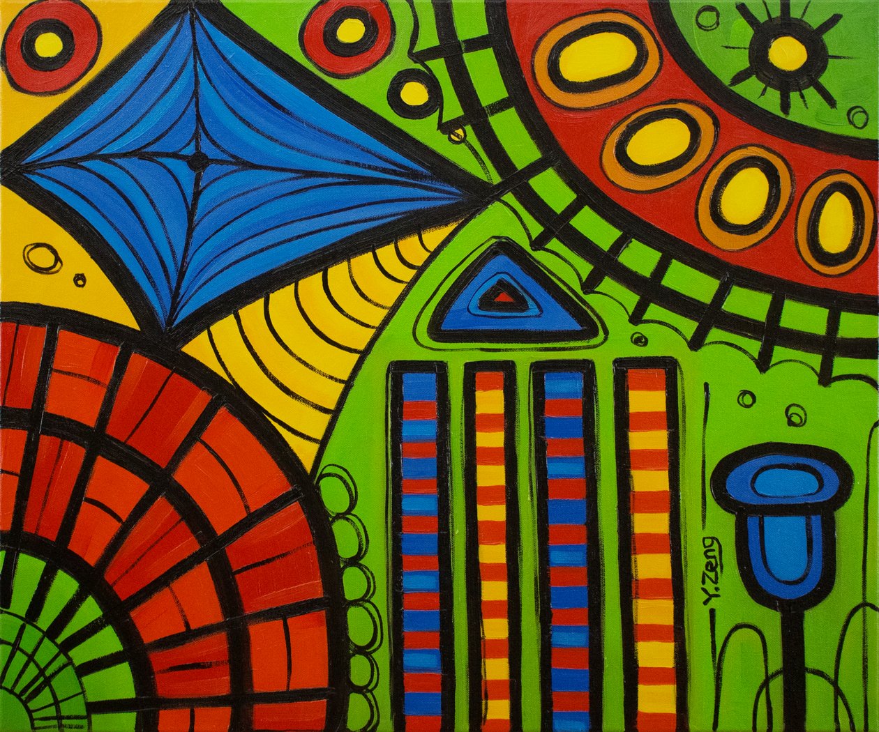 Spielplatz grün von Yue Zeng