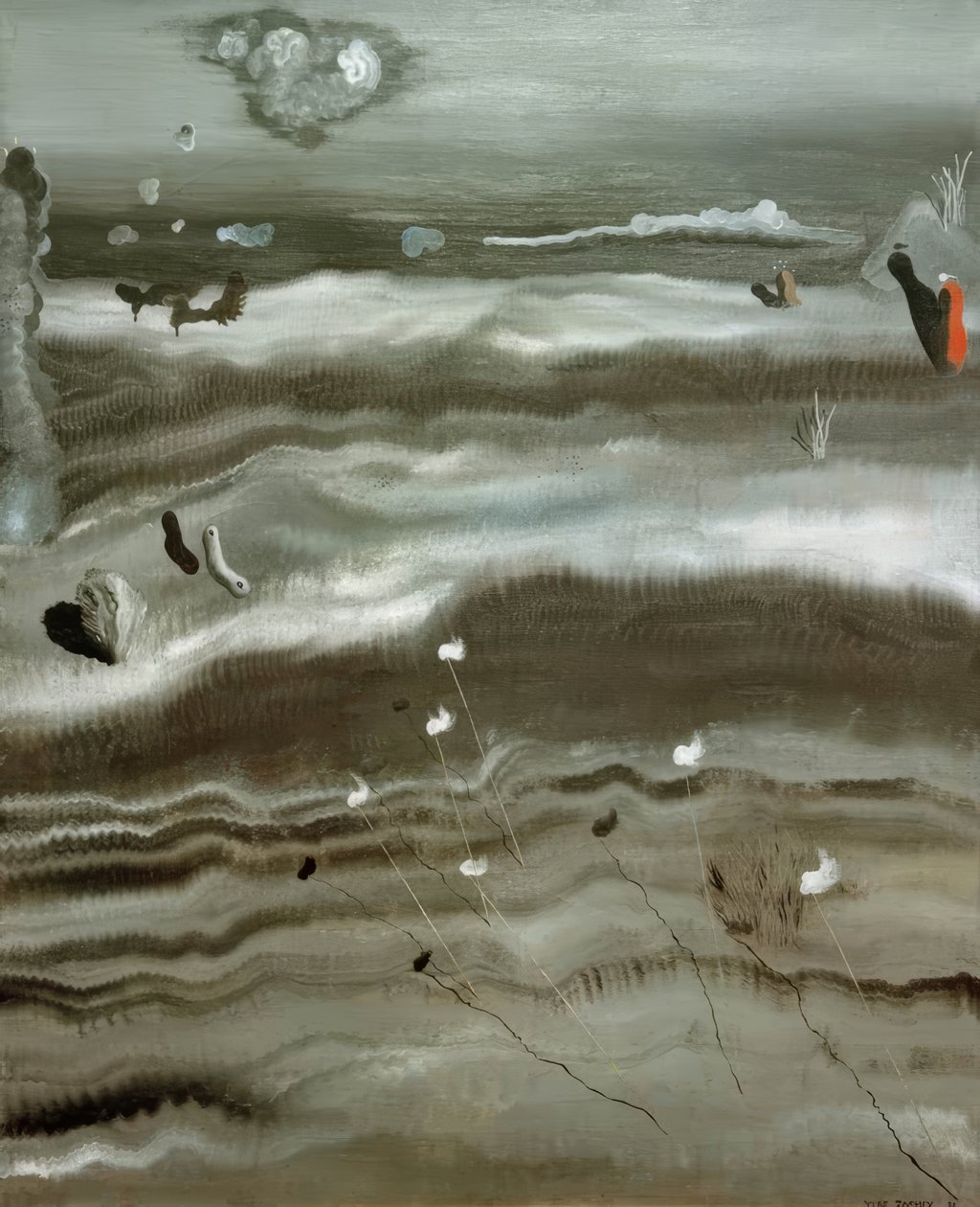 Ohne Titel von Yves Tanguy