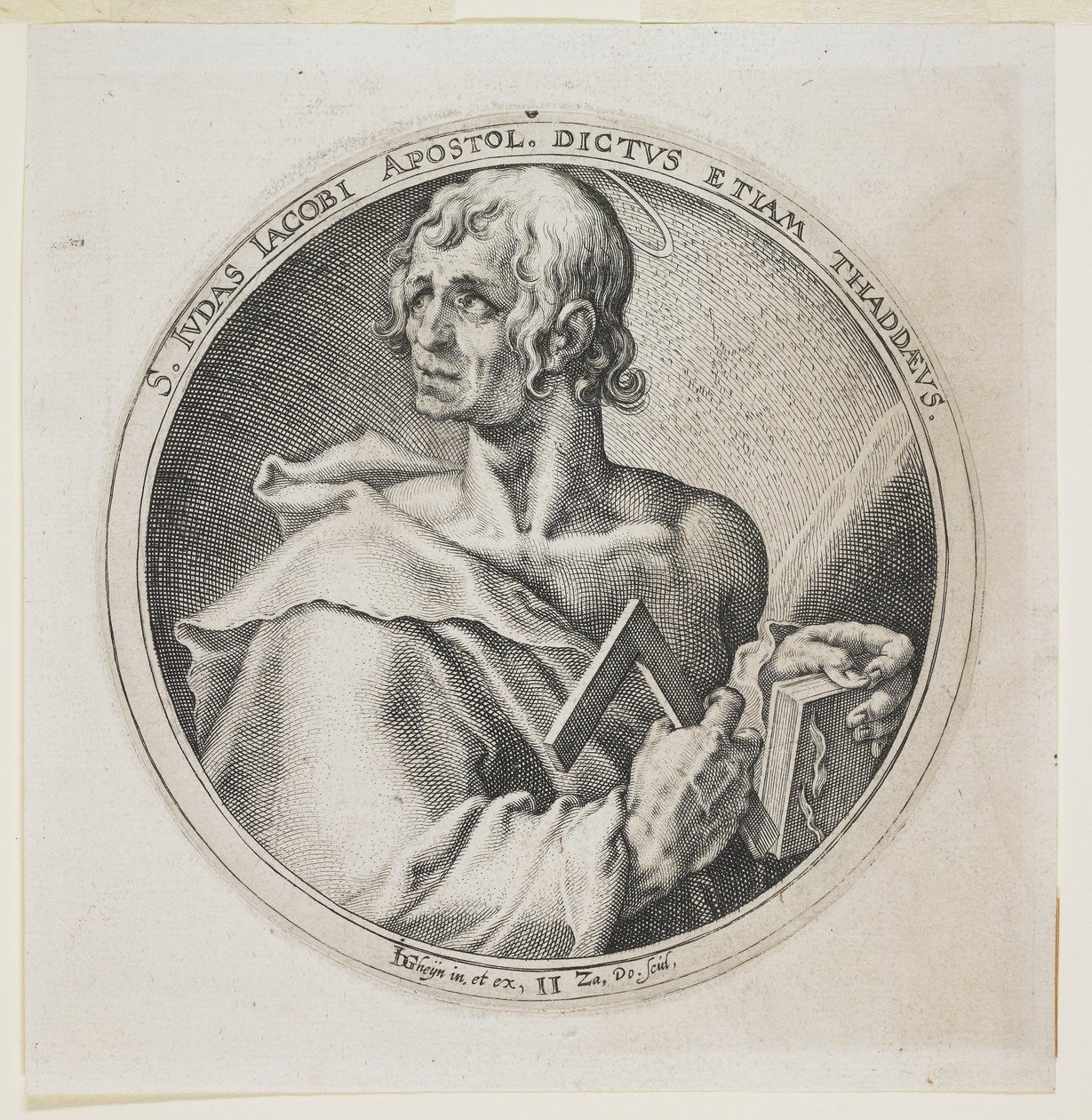 Heiliger Judas, 1591-92 von Zacharias Dolendo