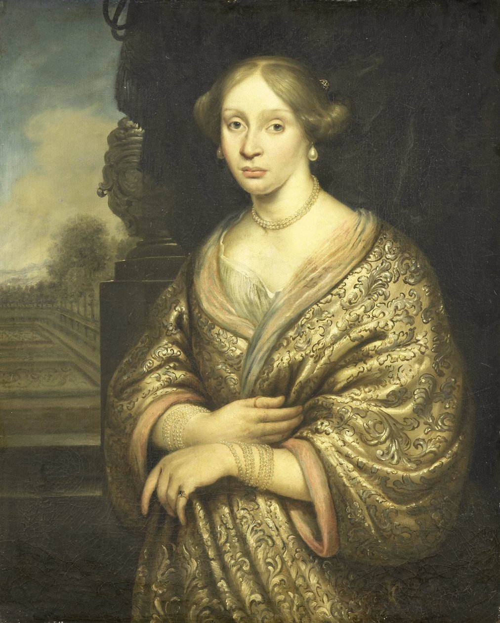 Porträt von Petronella van der Burcht (1657-1682) von Zacharias Blijhooft