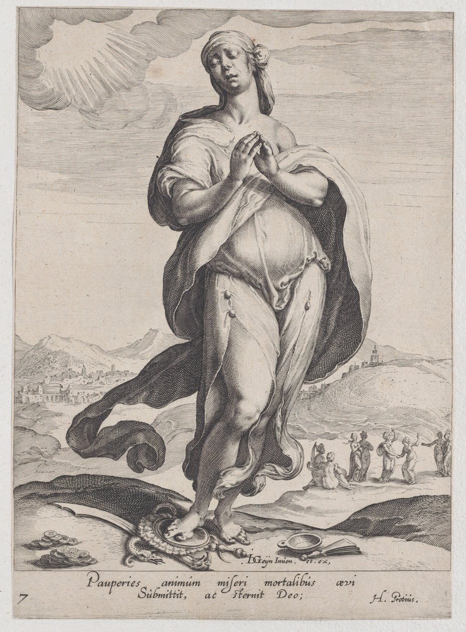 Glaube, aus Tugenden und Laster von Zacharias Dolendo