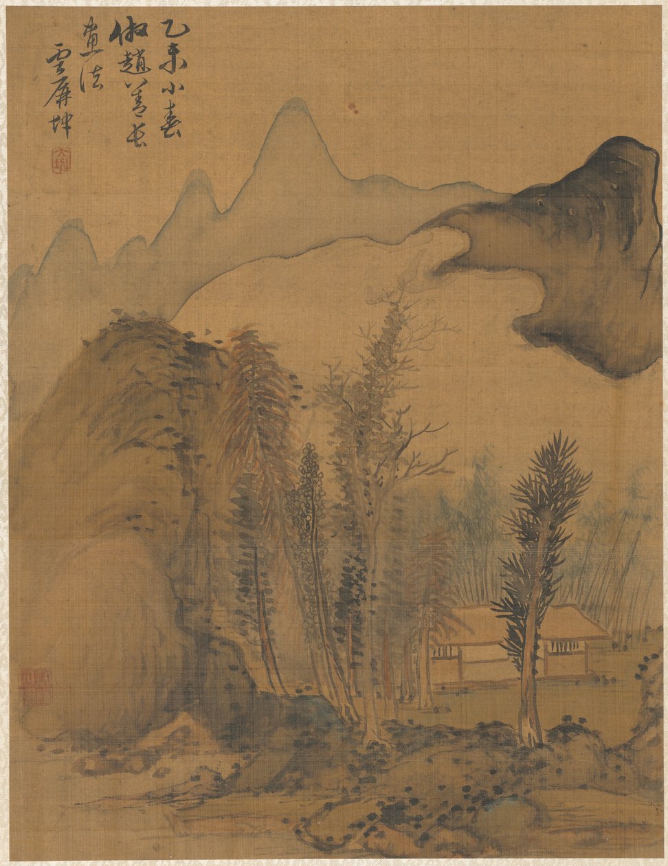 Landschaft im Stil von Chao Yuan, 1775 von Zhai Dakun