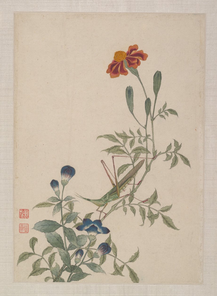 Vögel, Insekten und Blumen von Zhai Yi
