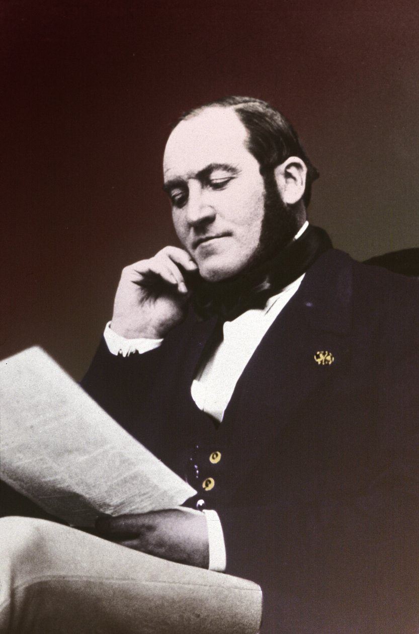 Baron Georges Eugene Haussmann (s/w Foto) von . .