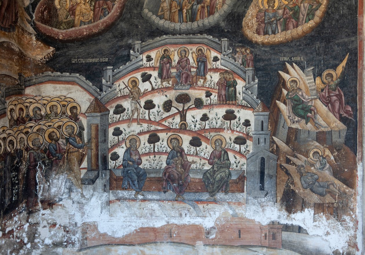 Kloster (Manastirea Cozia). Die Kirche. Innenraum. Wandmalereien. von . .