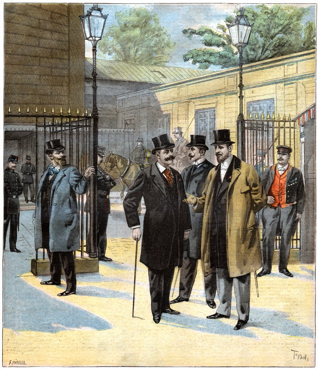 Nationalistische Abgeordnete in der Nationalversammlung, Paris von . .