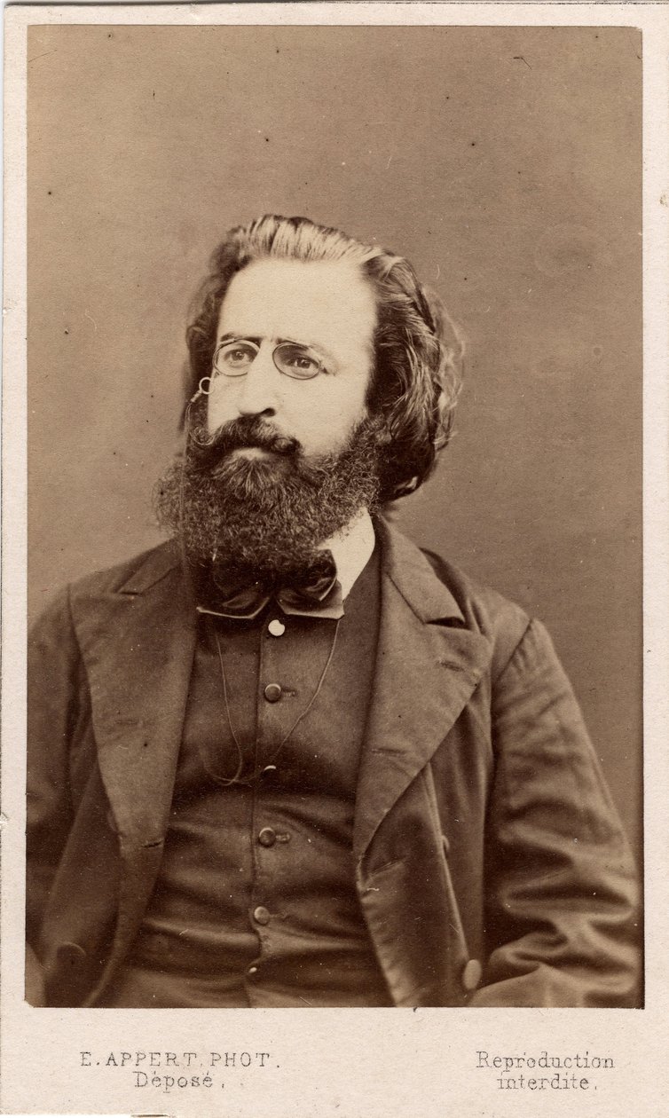 Pariser Kommune (1871): Porträt von Theophile Ferre (1846-1871), Mitglied der Kommune. Fotografie Appert. Dim. 10,5X6,3 cm von Frederick (attr. to) Barnard