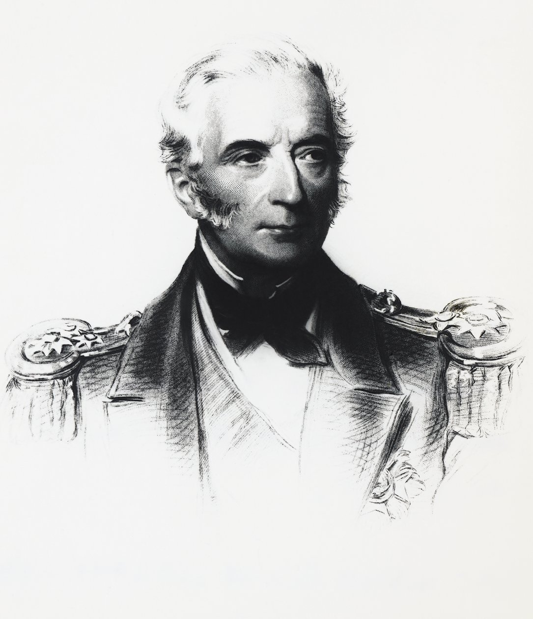 Porträt von Edward Hobart Seymour (1840-1929), Admiral der alliierten Flotte, die in Kämpfe mit den Boxern in China verwickelt war von Georg Carl Heinrich Dollmann