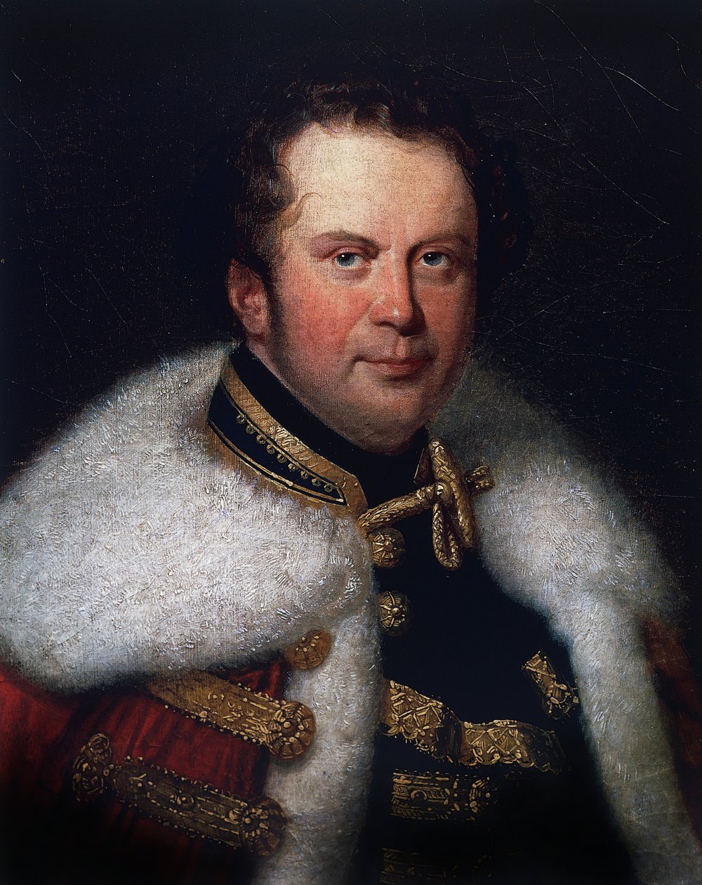 Porträt von Franz Brunsvik (1777-1849), slowakischer Cellist und Direktor des Stadttheaters in Budapest von William Walcutt